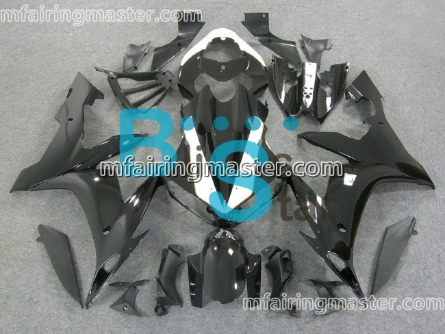 (image for) Fit for Yamaha YZF 1000 R1 2004 2005 2006 fairing kit injection molding Black