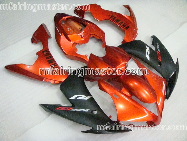 (image for) Fit for Yamaha YZF 1000 R1 2004 2005 2006 fairing kit injection molding Red black