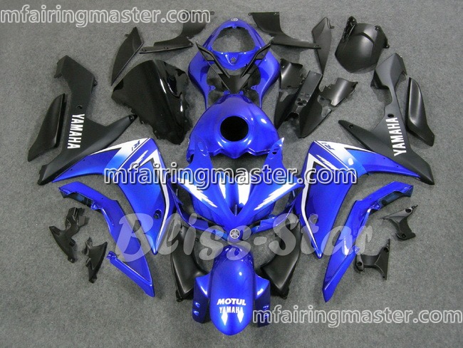 (image for) Fit for Yamaha YZF 1000 R1 2007 2008 fairing kit injection molding Blue black