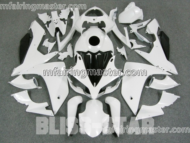 (image for) Fit for Yamaha YZF 1000 R1 2007 2008 fairing kit injection molding White