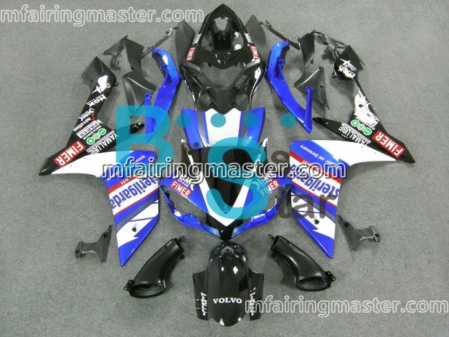 (image for) Fit for Yamaha YZF 1000 R1 2007 2008 fairing kit injection molding Sterilgarda blue white