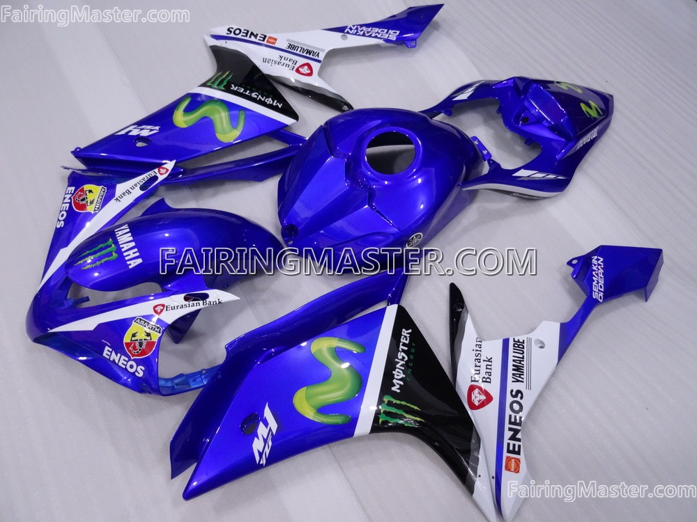 (image for) Injection molding fairing kits fit for Yamaha YZF 1000 R1 2007 2008 165