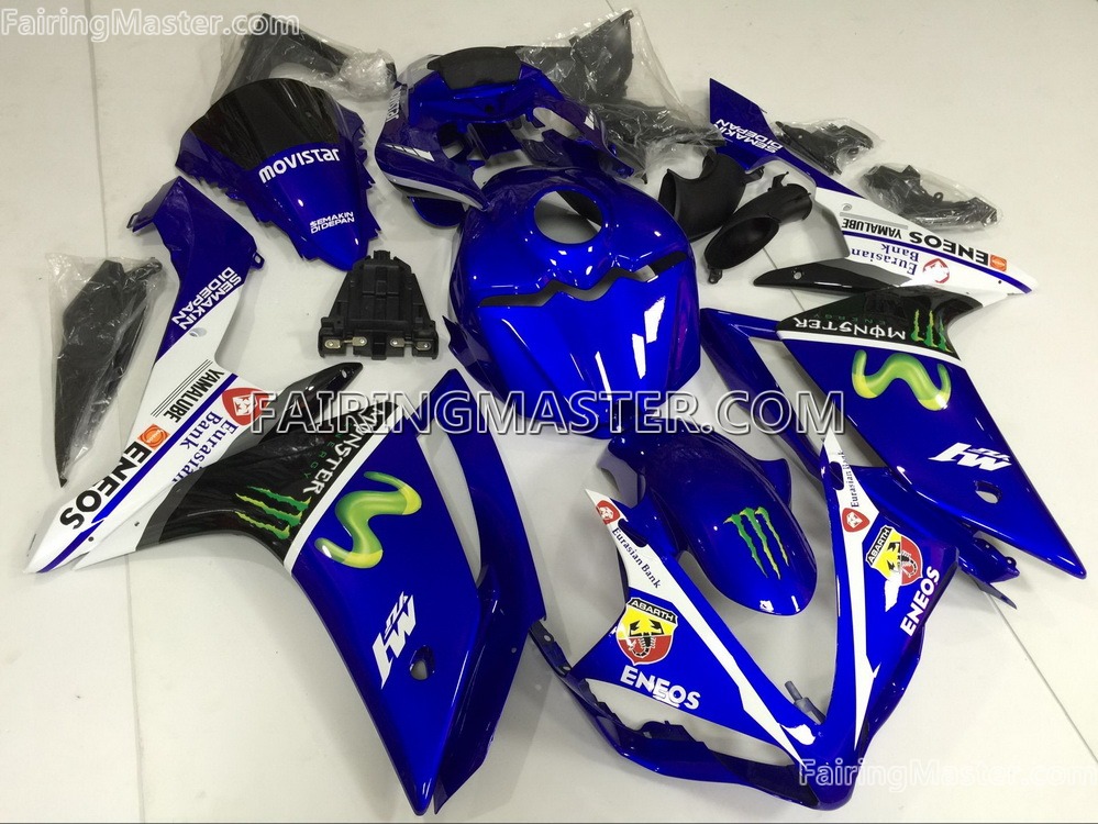 (image for) Injection molding fairing kits fit for Yamaha YZF 1000 R1 2007 2008 169