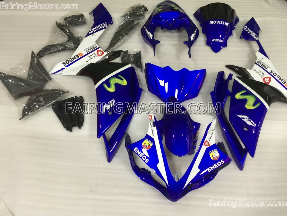 (image for) Injection molding fairing kits fit for Yamaha YZF 1000 R1 2007 2008 180