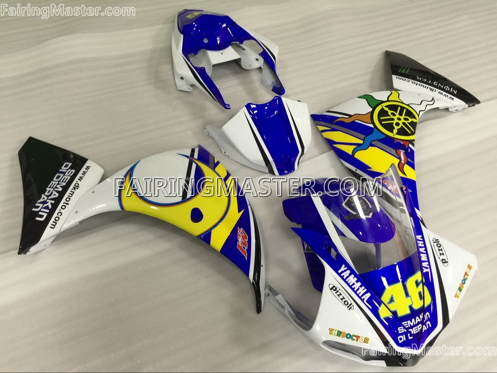 (image for) Injection molding fairing kits fit for Yamaha YZF 1000 R1 2009 - 2012 143