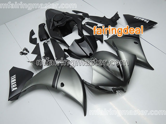 (image for) Fit for Yamaha YZF 1000 R1 2013 2014 fairing kit injection molding Black