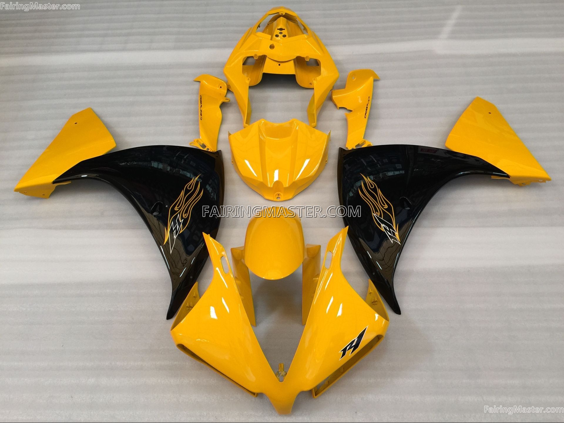 (image for) Injection molding fairing kits fit for Yamaha YZF 1000 R1 2013 2014 134