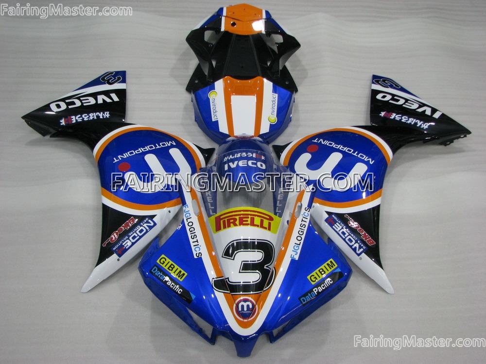 (image for) Injection molding fairing kits fit for Yamaha YZF 1000 R1 2013 2014 141