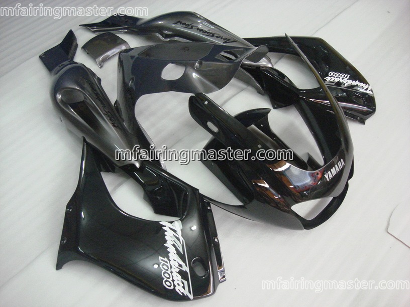 (image for) Fit for Yamaha YZF 1000R Thunderace 1997 1998 1999 2000 2001 2002 2003 2004 2005 2006 2007 fairing kit Black grey