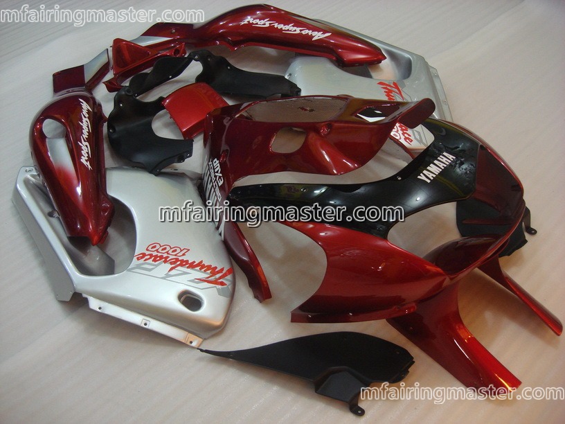 (image for) Fit for Yamaha YZF 1000R Thunderace 1997 1998 1999 2000 2001 2002 2003 2004 2005 2006 2007 fairing kit Silver red black
