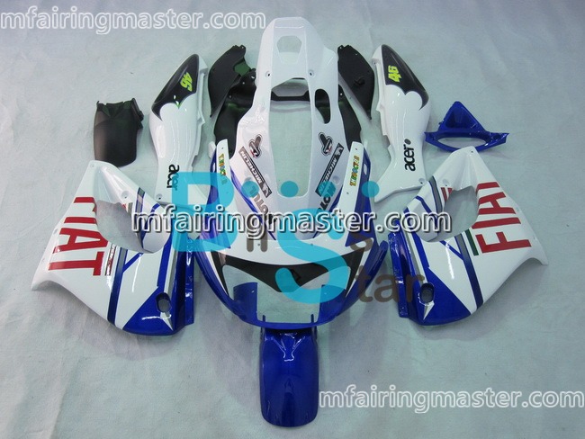 (image for) Fit for Yamaha YZF 1000R Thunderace 1997 1998 1999 2000 2001 2002 2003 2004 2005 2006 2007 fairing kit Fiat blue white