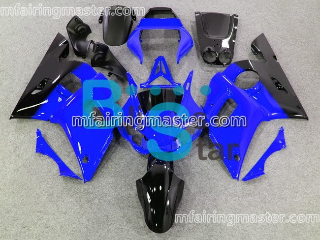 (image for) Fit for Yamaha YZF 600 R6 1998 1999 2000 2001 2002 fairing kit injection molding Blue black