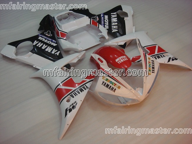 (image for) Fit for Yamaha YZF 600 R6 2003 2004 2005 fairing kit injection molding The doctor white red