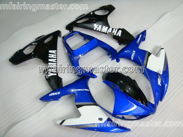 (image for) Fit for Yamaha YZF 600 R6 2003 2004 2005 fairing kit injection molding White blue black