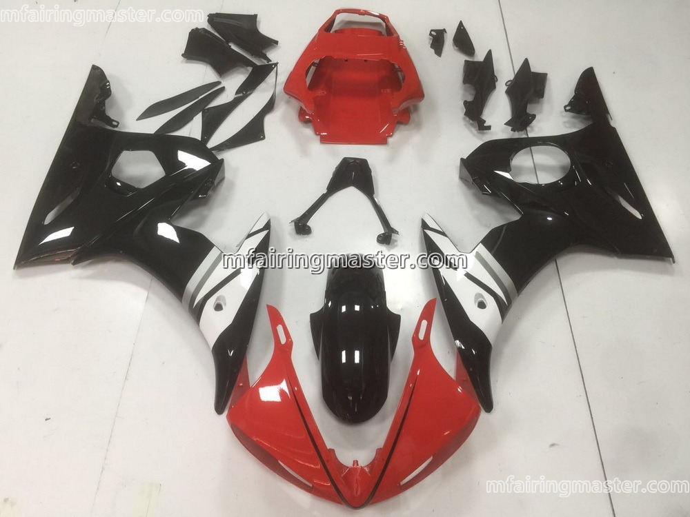 Fit For Yamaha Yzf 600 R6 2003 2004 2005 Fairing Kit Injection Molding Black Red 27300 1103