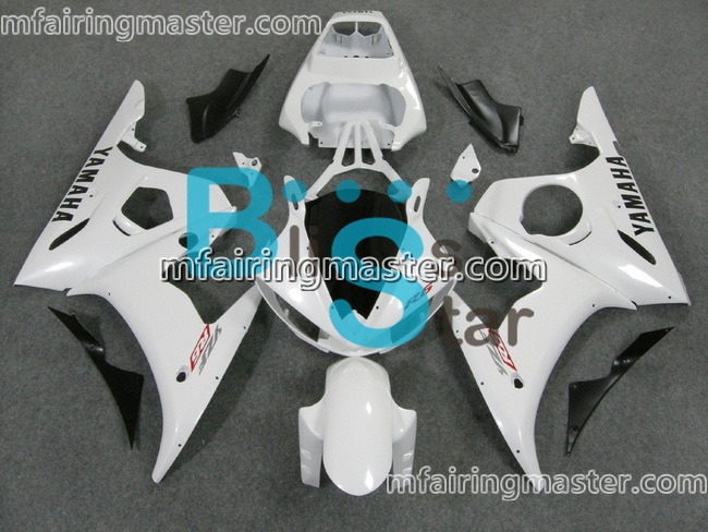 Fit For Yamaha Yzf 600 R6 2003 2004 2005 Fairing Kit Injection Molding White 27300 3752