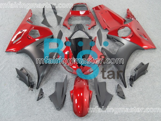 Fit For Yamaha Yzf 600 R6 2003 2004 2005 Fairing Kit Injection Molding Red Black 27300 6838