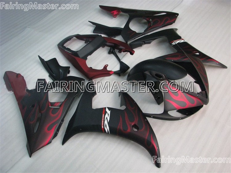 (image for) Injection molding fairing kits fit for Yamaha YZF 600 R6 2003 - 2005 198