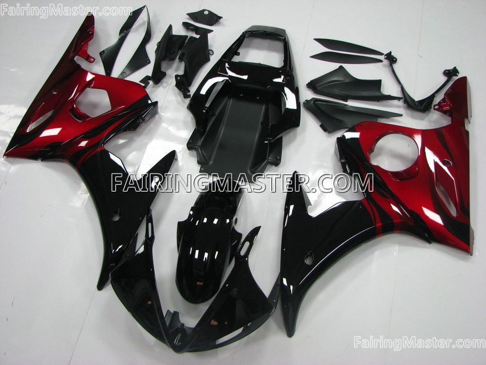 (image for) Injection molding fairing kits fit for Yamaha YZF 600 R6 2003 - 2005 223