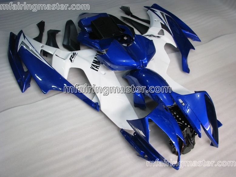 (image for) Fit for Yamaha YZF 600 R6 2006 2007 fairing kit injection molding Blue white