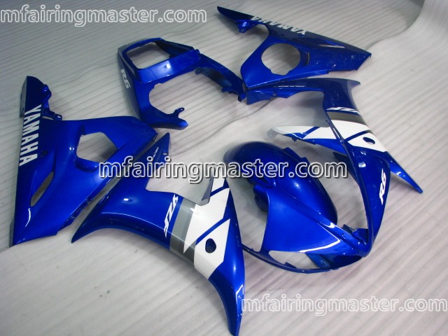 (image for) Fit for Yamaha YZF 600 R6 2006 2007 fairing kit injection molding Blue white