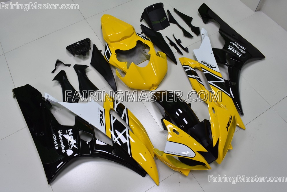 (image for) Injection molding fairing kits fit for Yamaha YZF 600 R6 2006 2007 199