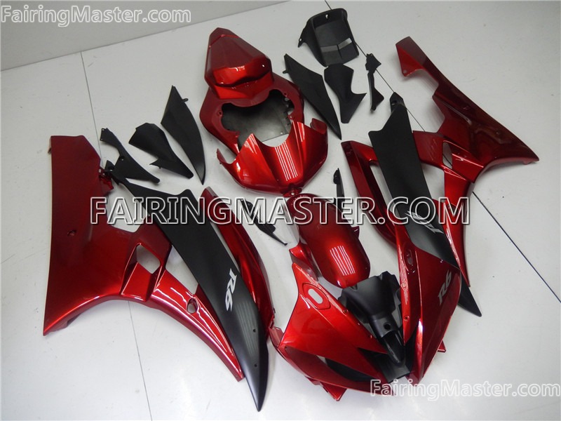 (image for) Injection molding fairing kits fit for Yamaha YZF 600 R6 2006 2007 247