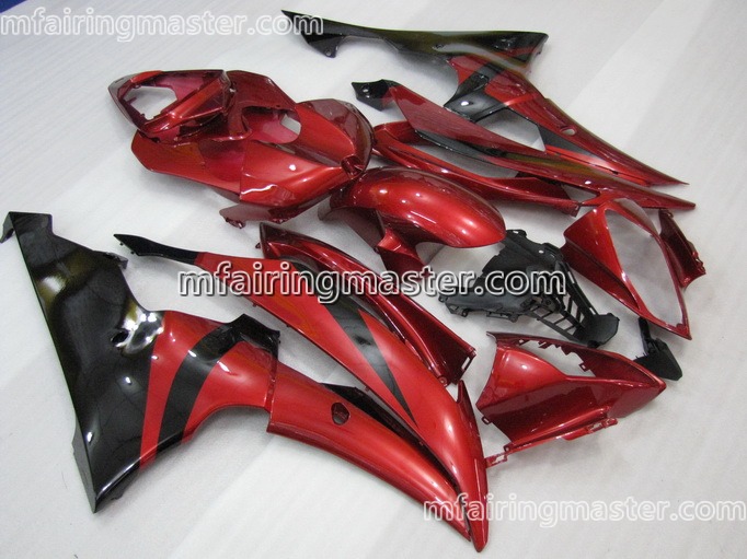 (image for) Fit for Yamaha YZF 600 R6 2008 2009 2010 2011 2012 2013 2014 2015 2016 fairing kit injection molding Red black