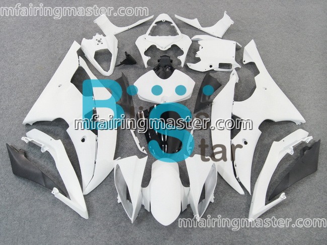 (image for) Fit for Yamaha YZF 600 R6 2008 2009 2010 2011 2012 2013 2014 2015 2016 fairing kit injection molding White