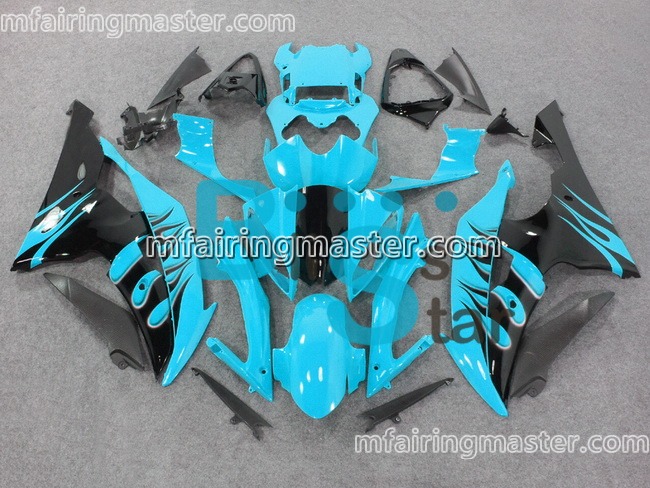 (image for) Fit for Yamaha YZF 600 R6 2008 2009 2010 2011 2012 2013 2014 2015 2016 fairing kit injection molding Blue black