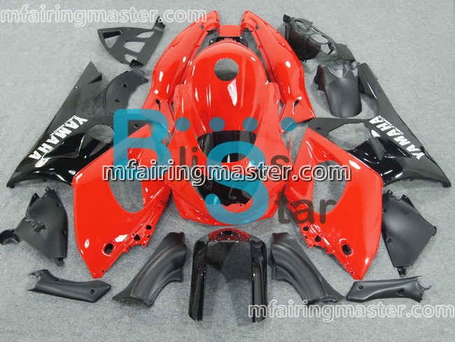 (image for) Fit for Yamaha YZF 600R Thundercat 1997 1998 1999 2000 2001 2002 2003 2004 2005 2006 2007 fairing kit Red black