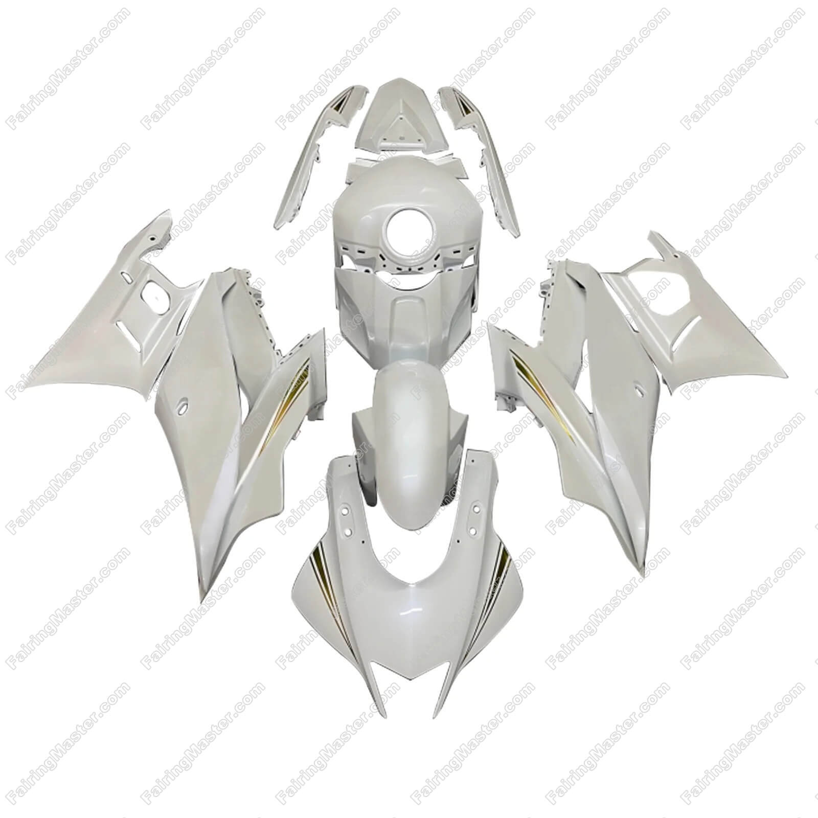 (image for) Fairing kit fit for Yamaha YZF R3 2019-2023 and R25 2020-2023 136