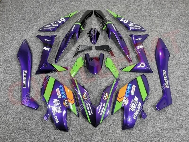 (image for) Fairing kit fit for Yamaha TMAX560 2020 2021 purple green 108