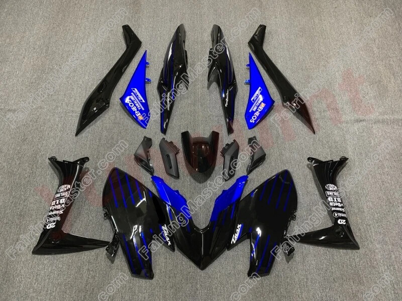 (image for) Fairing kit fit for Yamaha TMAX560 2020 2021 blue black 113