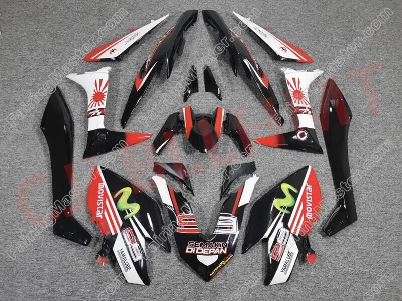 (image for) Fairing kit fit for Yamaha TMAX560 2020 2021 black white red 119