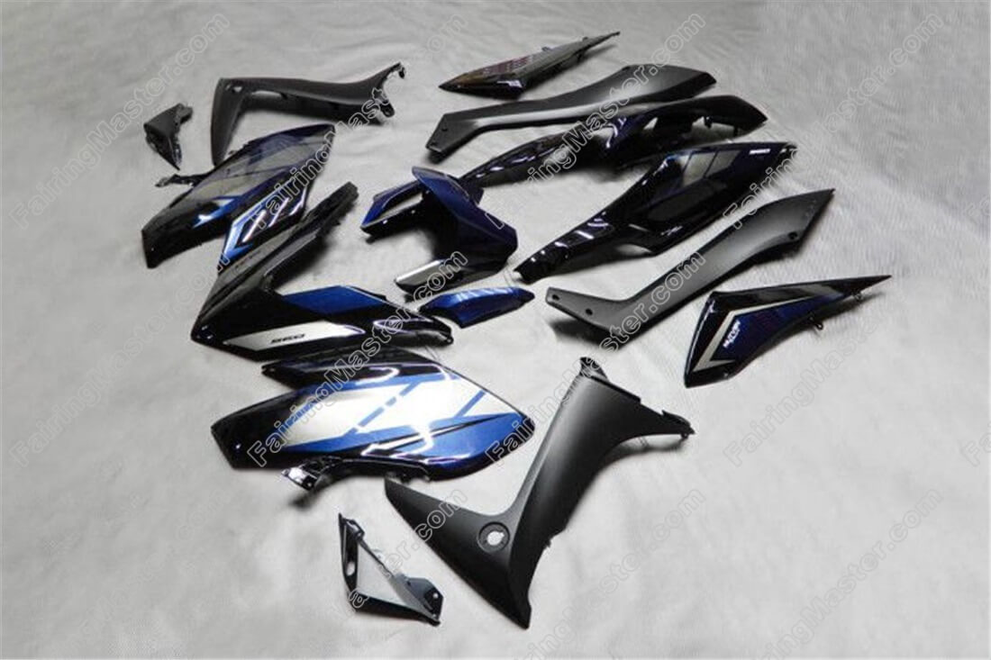 (image for) Fairing kit fit for Yamaha TMAX560 2020 2021 black blue 128