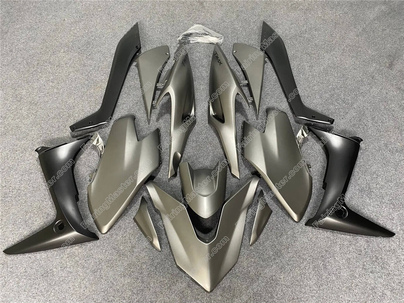 (image for) Fairing kit fit for Yamaha TMAX560 2020 2021 grey silver 133