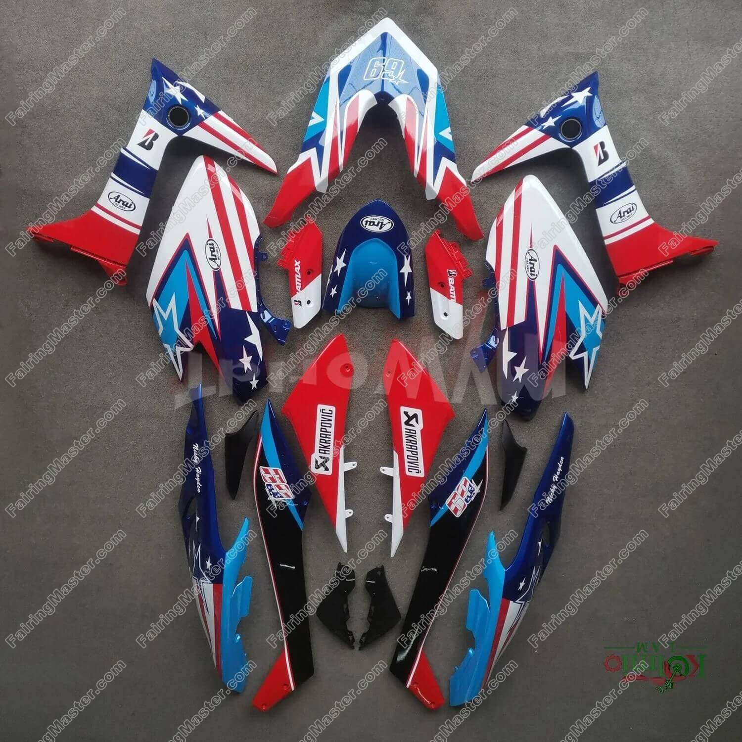 (image for) Fairing kit fit for Yamaha TMAX560 2020 2021 flag 143