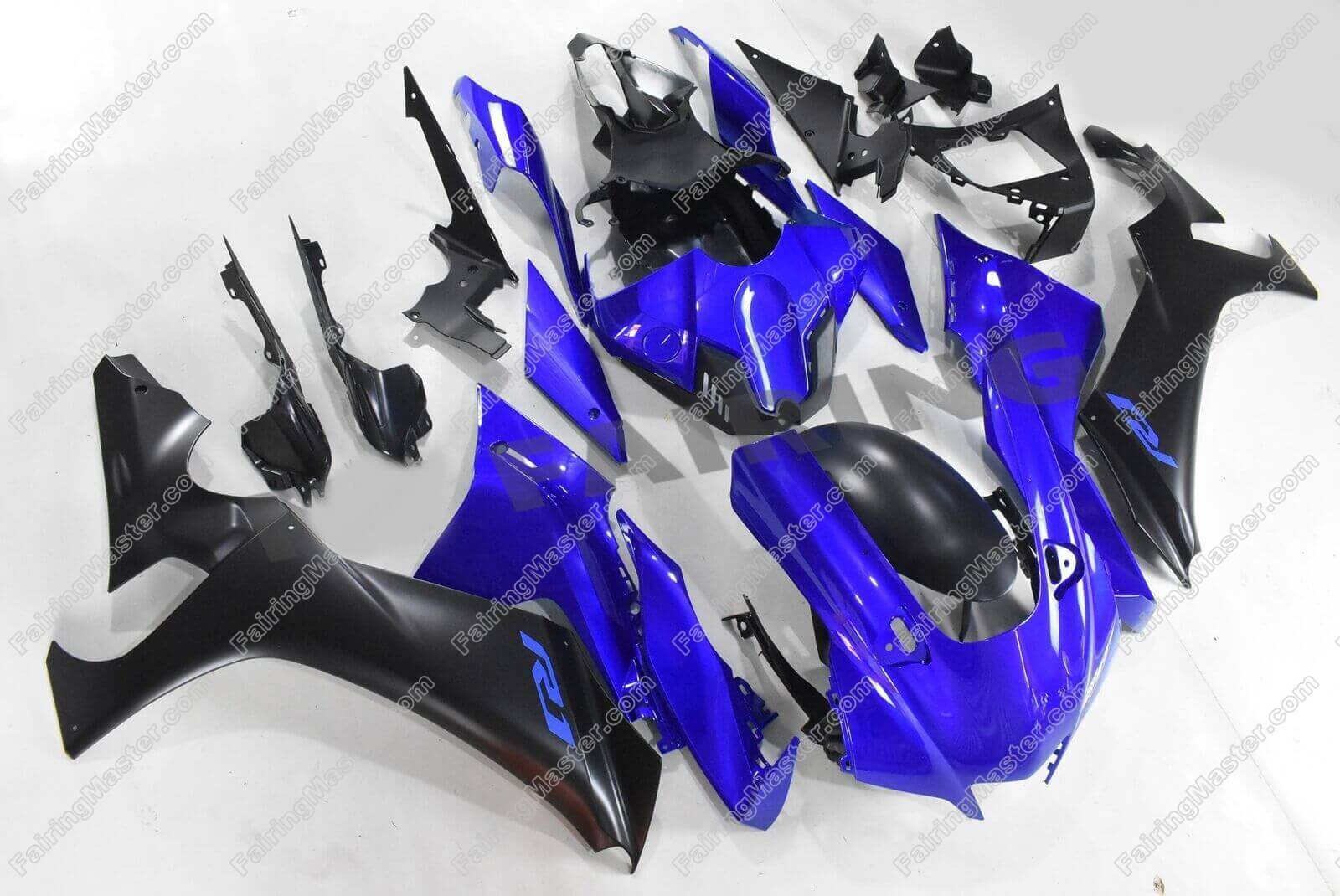 (image for) Fairing kit fit for Yamaha YZF 1000 R1 2020 2021 2022 blue black 117