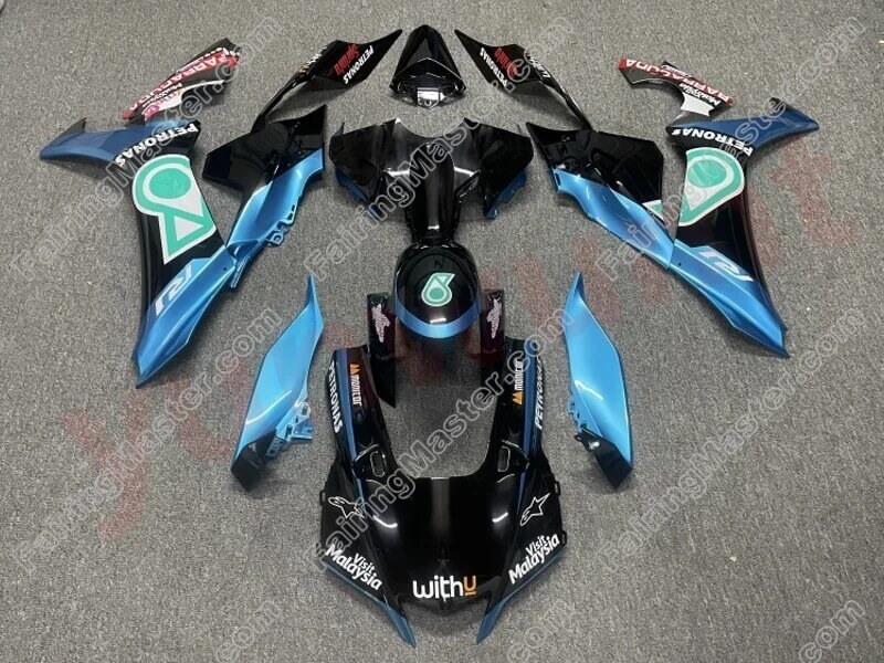 (image for) Fairing kit fit for Yamaha YZF 1000 R1 2020 2021 2022 blue black 131