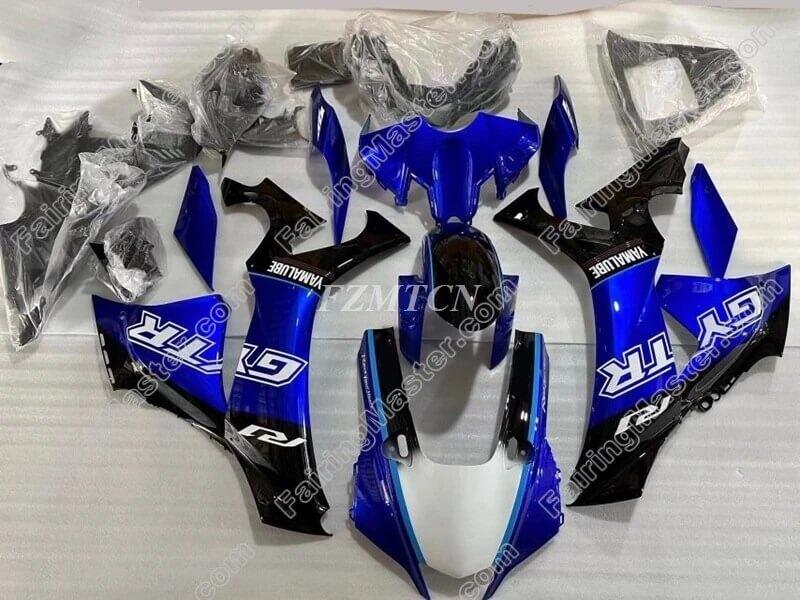 (image for) Fairing kit fit for Yamaha YZF 1000 R1 2020 2021 2022 blue black 136