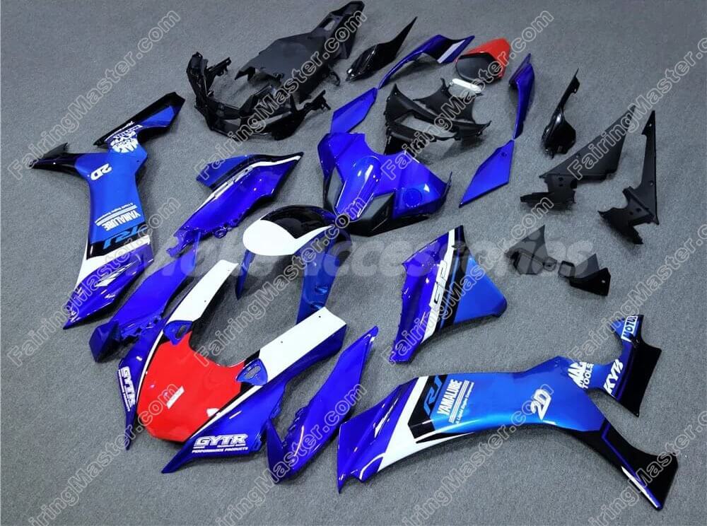 (image for) Fairing kit fit for Yamaha YZF 1000 R1 2020 2021 2022 blue red 137