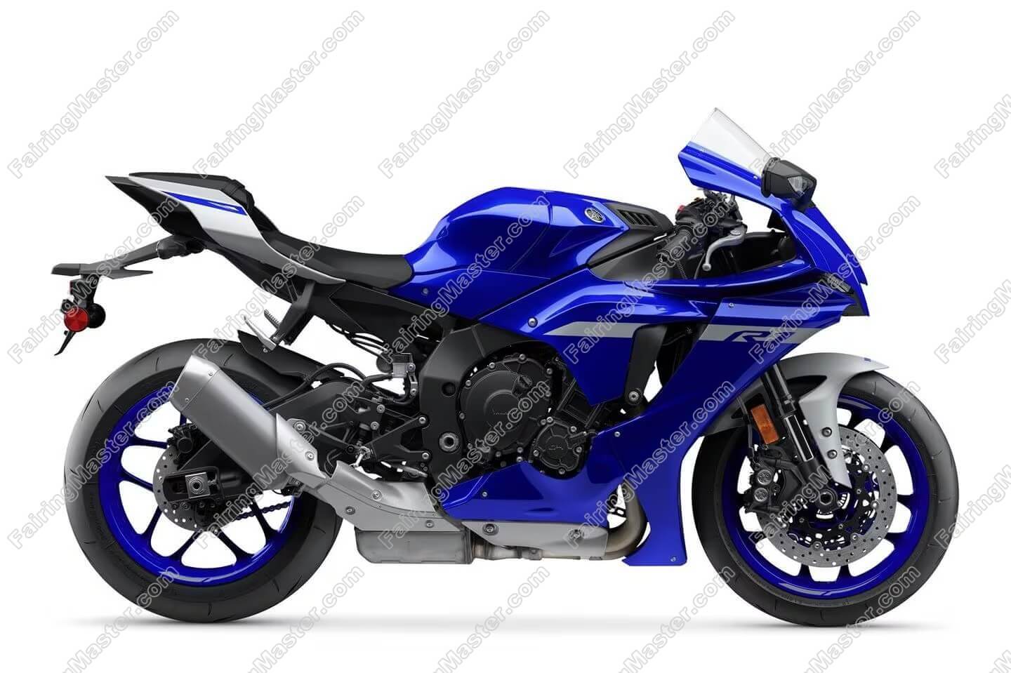 (image for) Fairing kit fit for Yamaha YZF 1000 R1 2020 2021 2022 blue silver 139