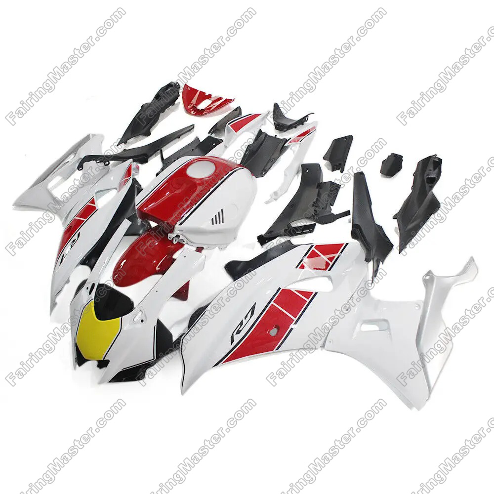 (image for) Fairing kit fit for Yamaha YZF R7 2022 2023 white red 102