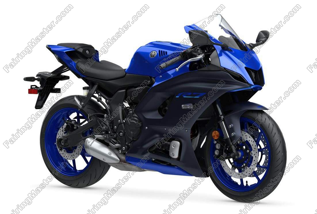 (image for) Fairing kit fit for Yamaha YZF R7 2022 2023 blue matte black 116 - Click Image to Close