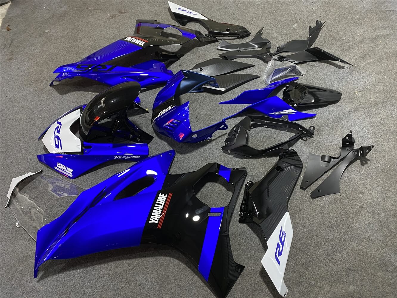 (image for) Injection molding fairing kits fit for Yamaha YZF R6 2017-2022 108