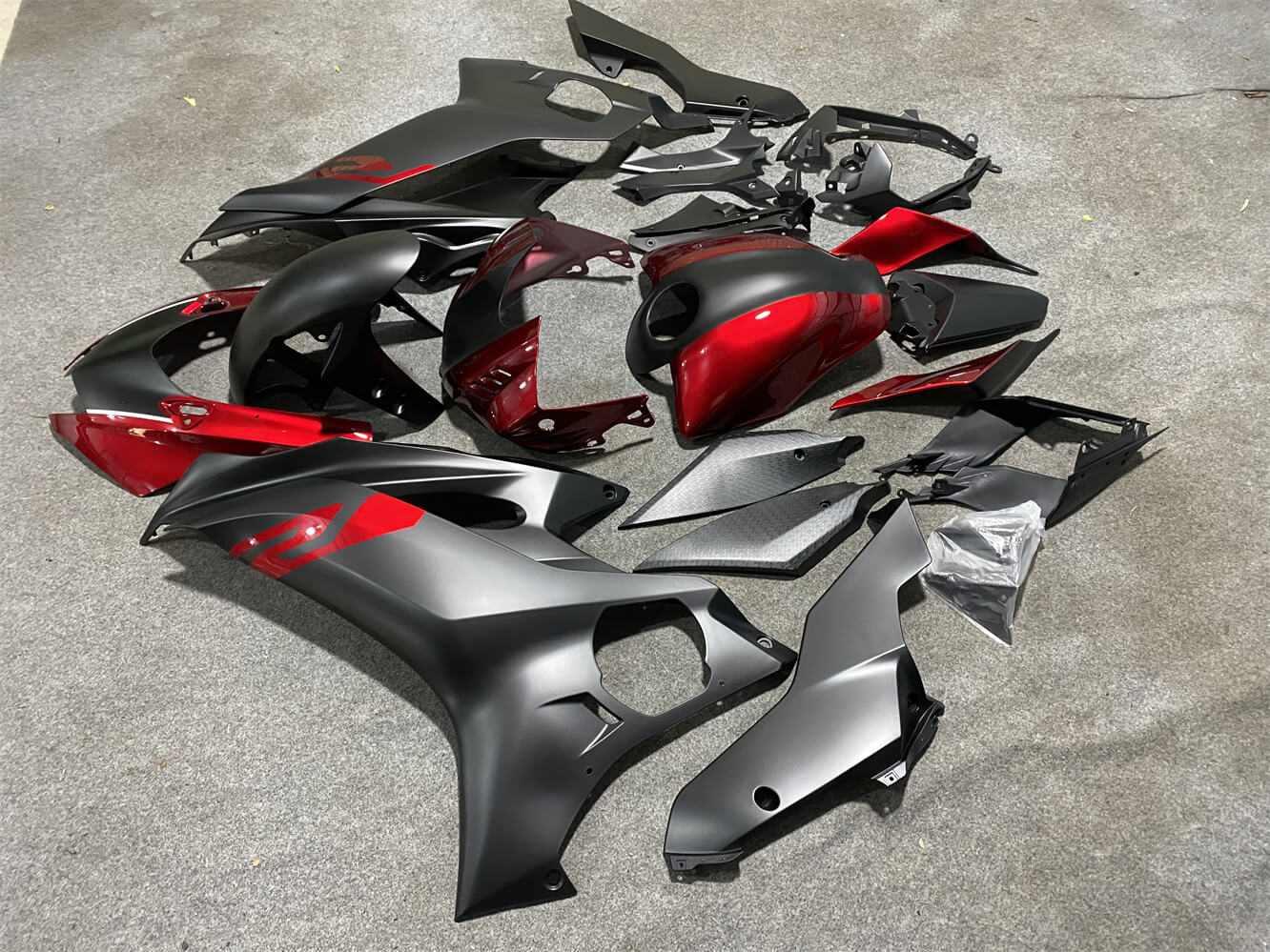 (image for) Injection molding fairing kits fit for Yamaha YZF R6 2017-2022 125