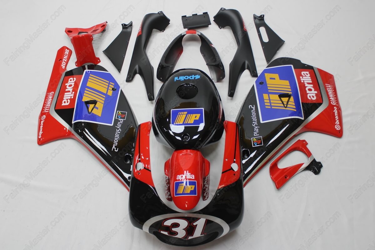 (image for) Handcrafted compression molding fairing kits fit for Aprilia RS125 2000 - 2005 124