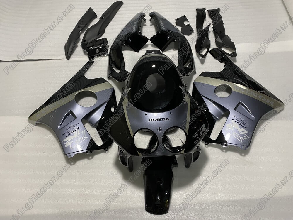 (image for) Fit for Honda CB250RR MC22 1990 1991 1992 1993 1994 fairing kit injection molding black