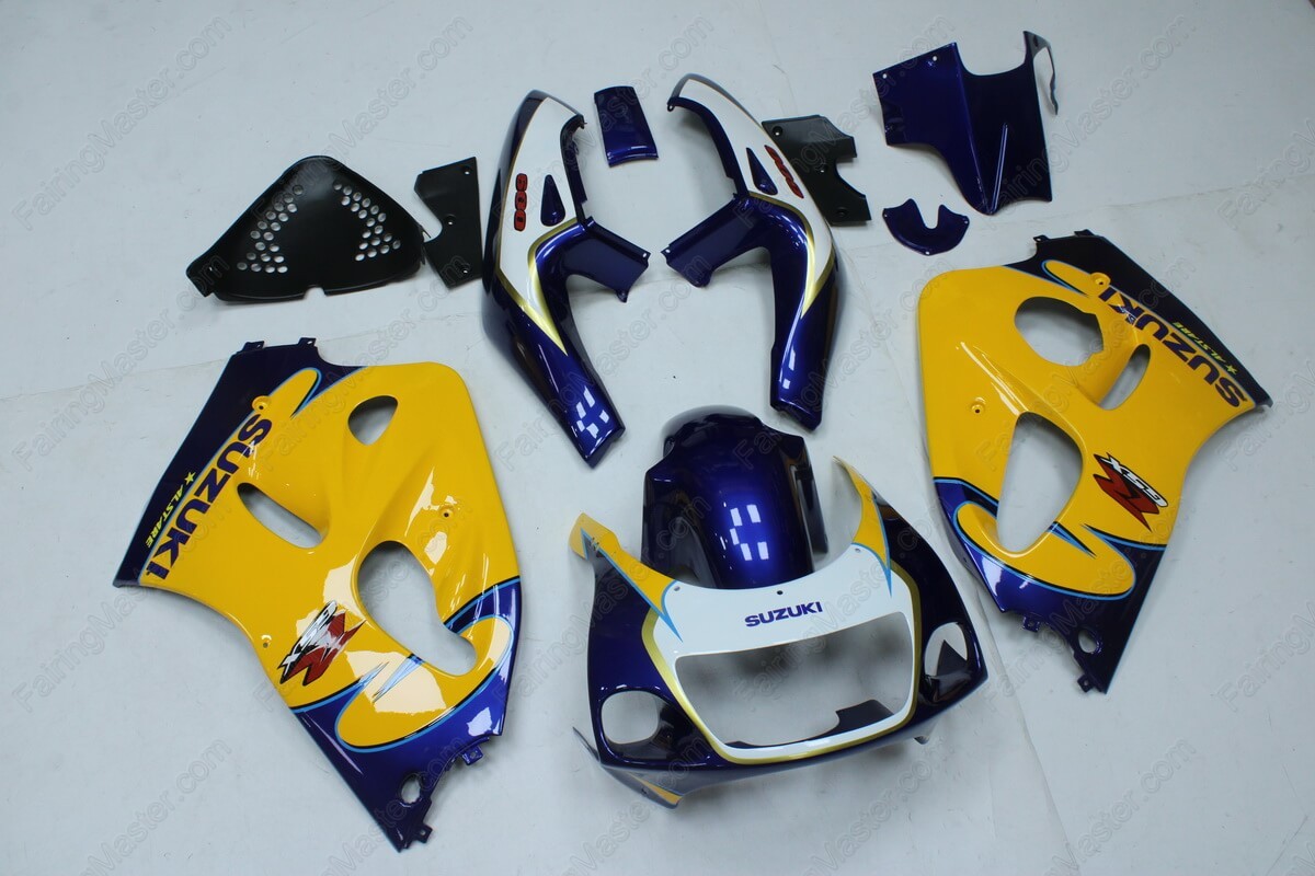 (image for) Handcrafted compression molding fairing kits fit for Suzuki GSXR 600 750 1996 - 2000 160